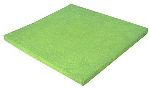 Tapis de parc confort en tissu eponge vert anis