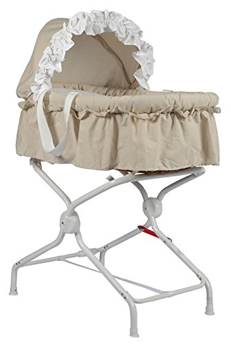 Couffin en osier noisette