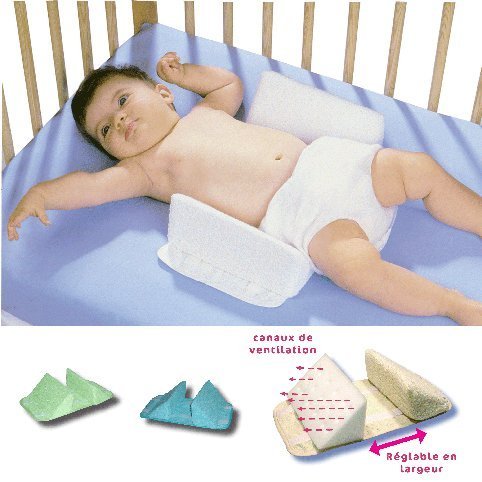 Cale bébé en tissu éponge blanc