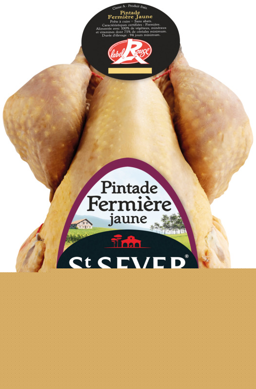 PINTADE FERMIERE LABEL ROUGE ST SEVER