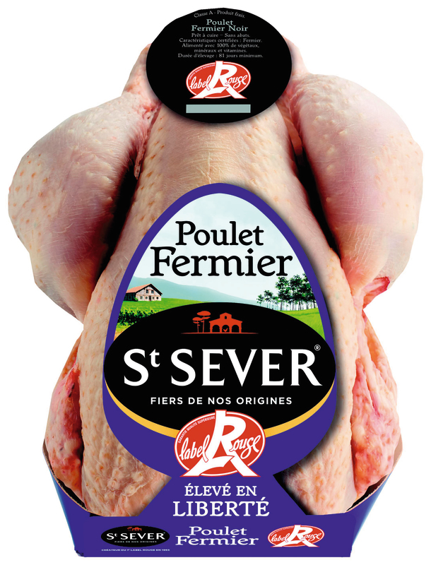 POULET FERMIER LABEL ROUGE ST SEVER