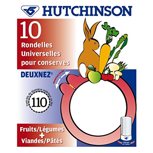 HUTCHINSON - Joints à Bocaux( X 10) 110 X 82mm ...