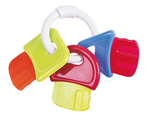 Hochet de dentition fruits / clés