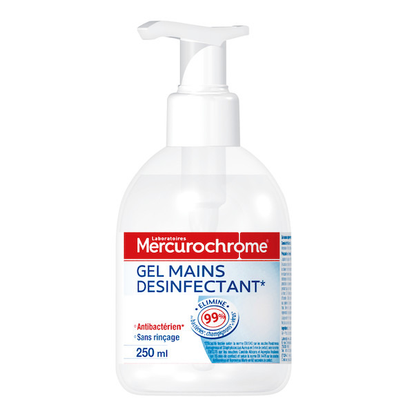 GEL MAINS DÉSINFECTANT