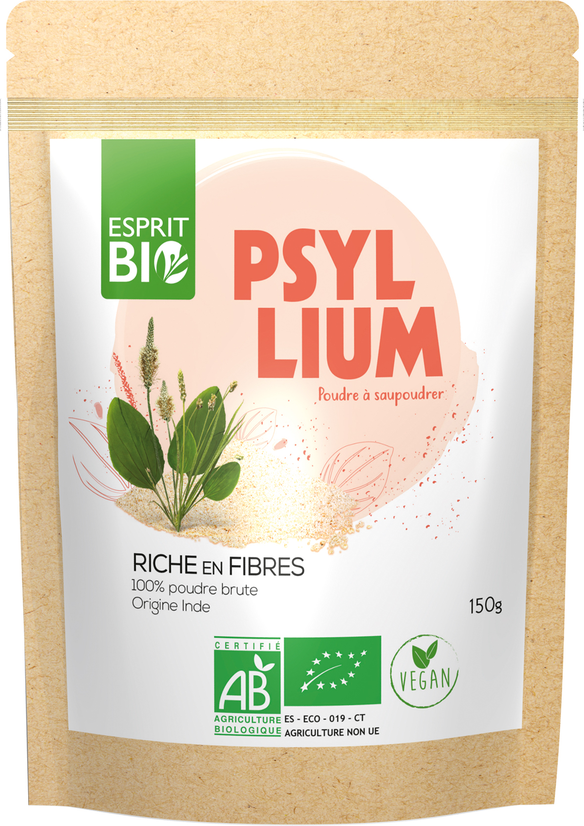 ESPRIT BIO PSYLLIUM BIO code EAN 3160920773099 