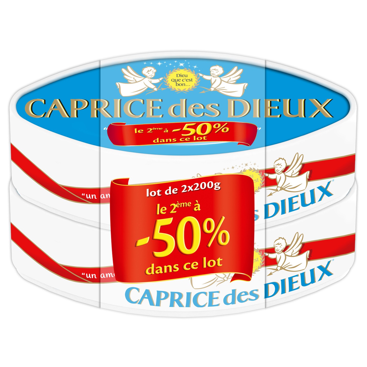 CAPRICE DES DIEUX Fromage  CAPRICE DES DIEUX code EAN 3161711001278 