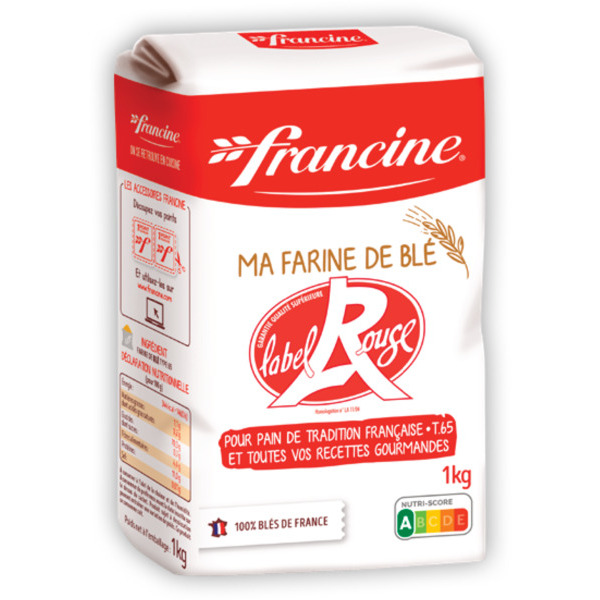 FARINE DE BLÉ LABEL ROUGE
FRANCINE