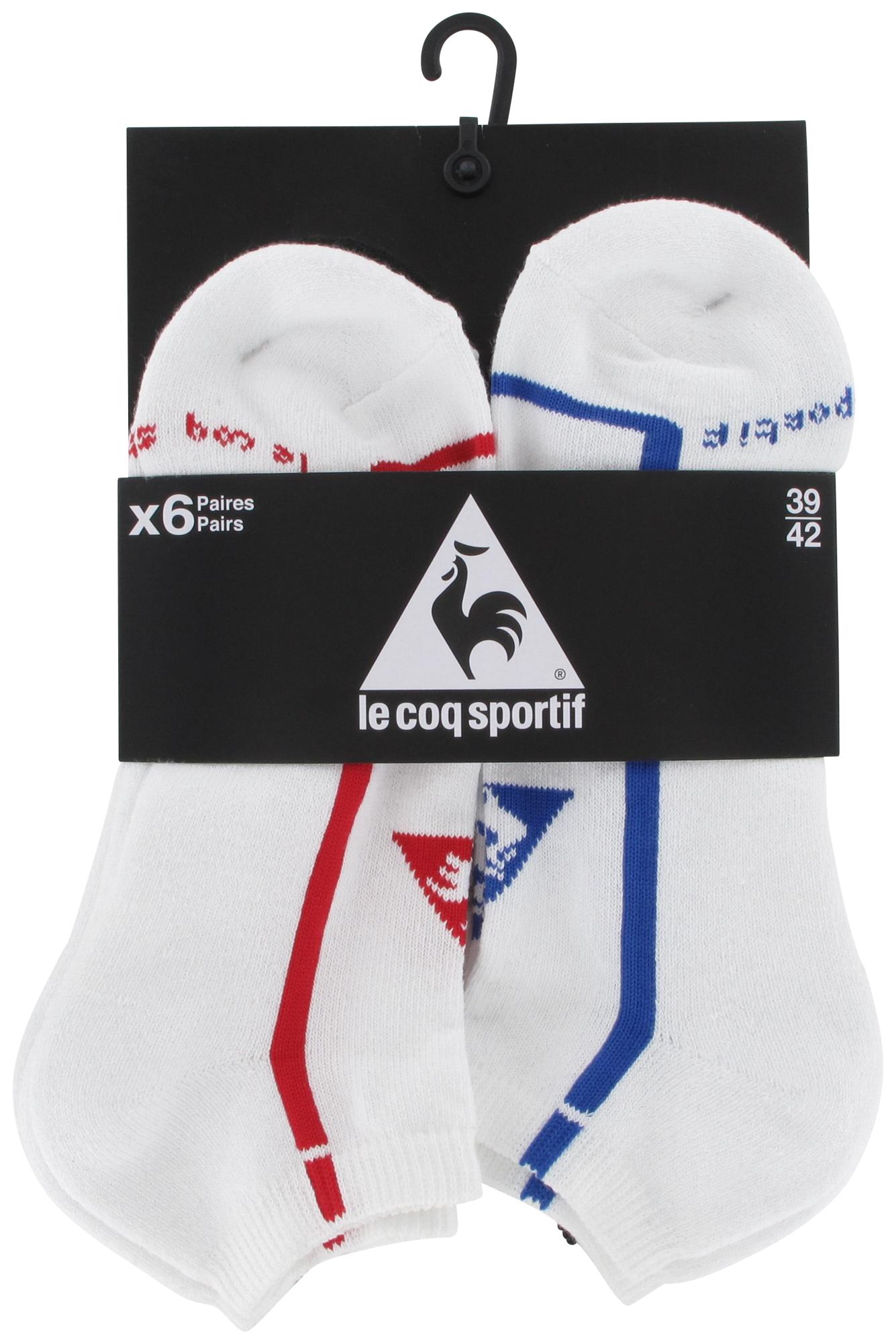 LOT DE 6 PAIRES DE CHAUSSETTES HOMME