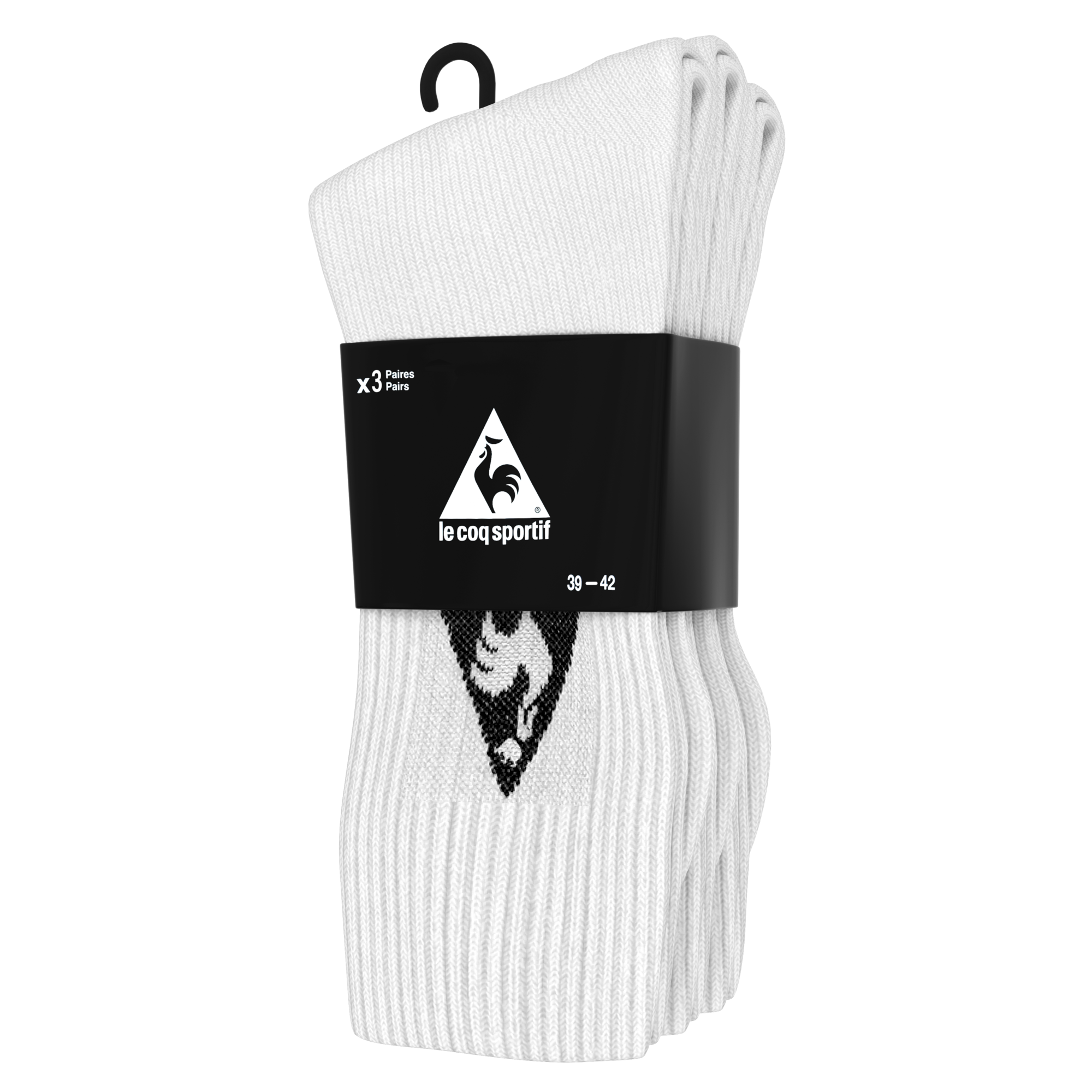 LOT DE 3 PAIRES DE CHAUSSETTES DE SPORT HOMME