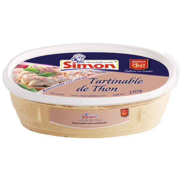  Tartinable De Thon Simon code EAN 3164060731933 