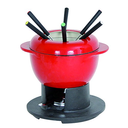 2286004 service à fondue 10 pièces alpage fonte...