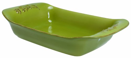 Quid 2046009 plat rectangulaire rigatoni world food italie céramique vert 42 x 25 cm code EAN 3164229811810 