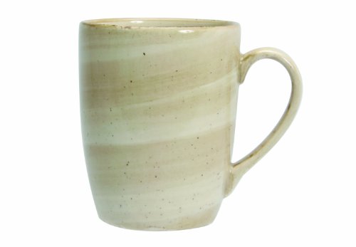 2058078 lot de 6 mug paysanne faïence beige 35 cl