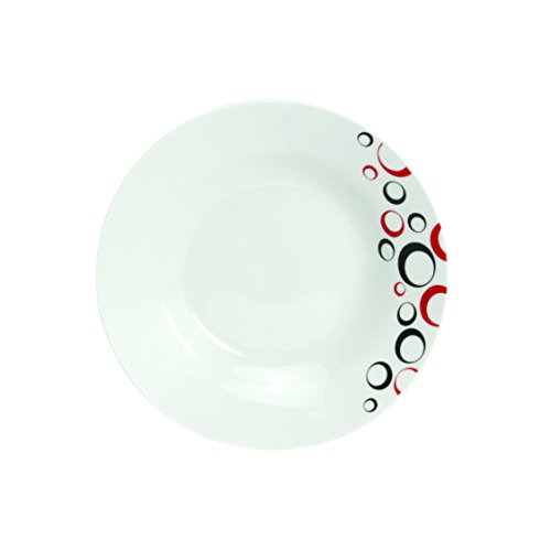 - 7154052 - bulleo - assiettes creuses - rouge/...