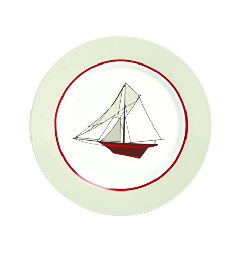 Assiettes à dessert porcelaine blanc