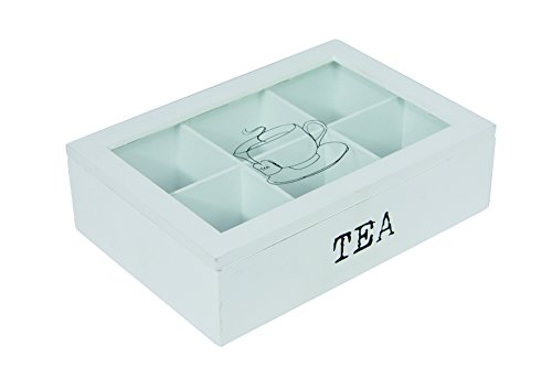 - 8010072 - earl - boîte à thé - gris/blanc