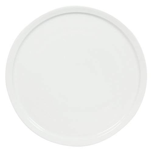 Novastyl 8011328.0 trattoria lot de 6 assiettes à pizza porcelaine blanc 30 x 30 x 2,2 cm code EAN 3164229875089 