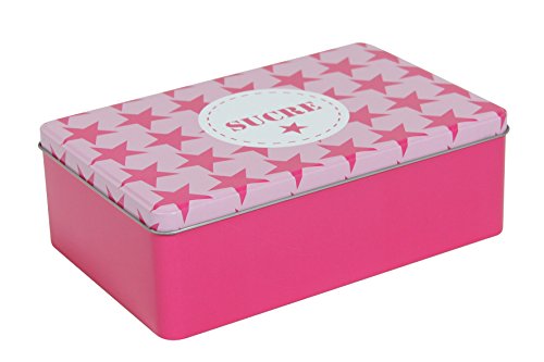 8011687 hollywood boite à sucre acier rose 20,2...