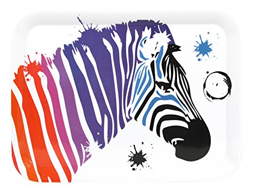 8012192.0 crazy zèbre plateau mélamine violet 4...
