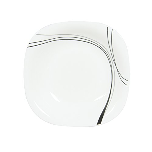 8013861.0 lot de 6 assiettes creuse opale blanc...