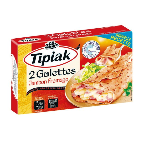 tipiak 2 GALETTES CUISINÉES SURGELÉES TIPIAK code EAN 3165441660002 