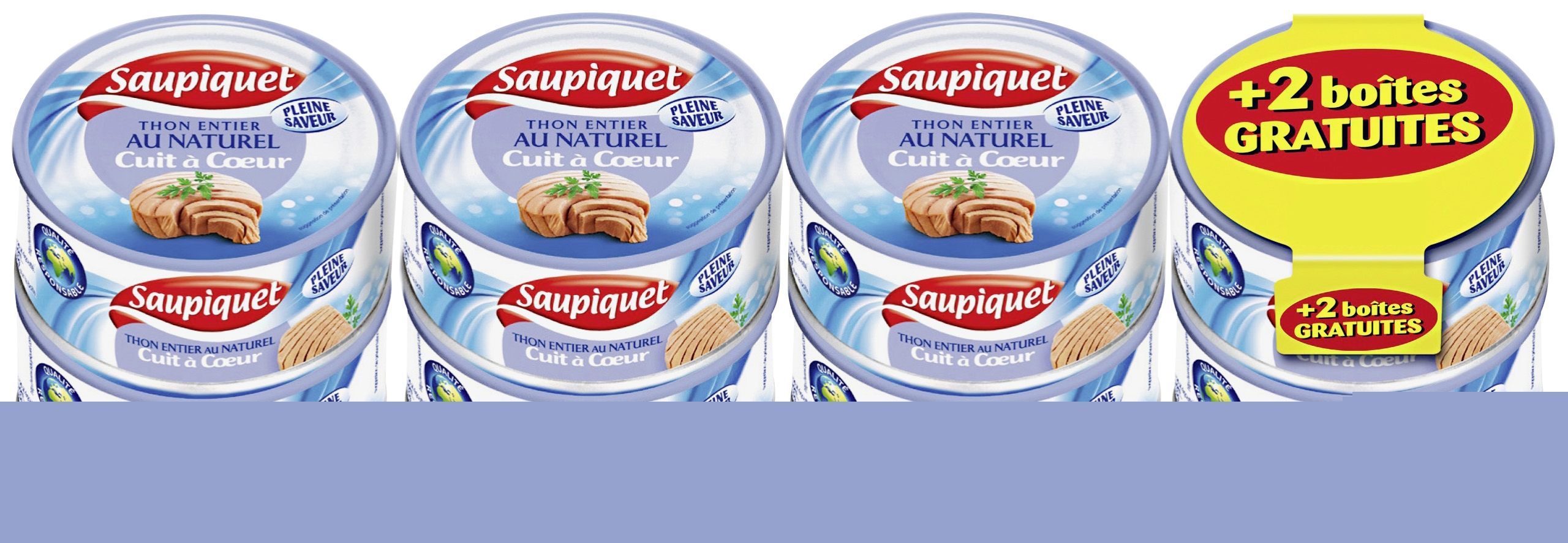 Thon au naturel Saupiquet