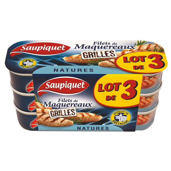 Filets de maquereaux grillés