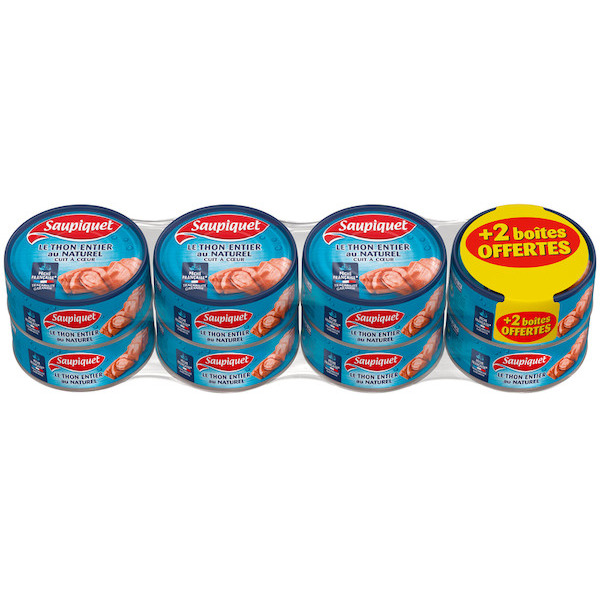 Thon entier au naturel