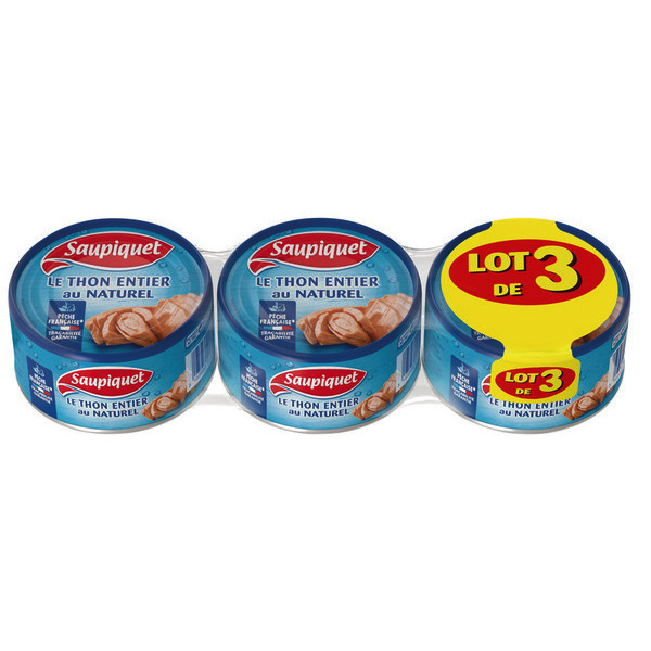 Thon entier au naturel