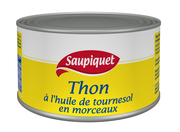 Thon à l'huile Tournesol en morceaux