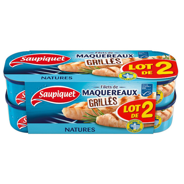 Filets de maquereaux grillés