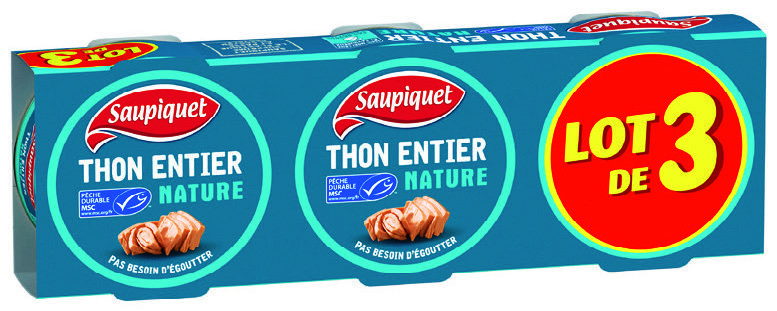  THON AU NATUREL "SAUPIQUET" code EAN 3165950222036 
