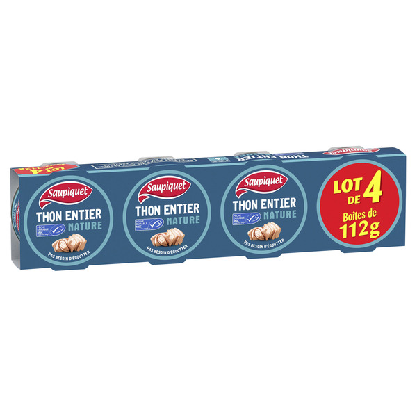 Thon entier Nature MSC