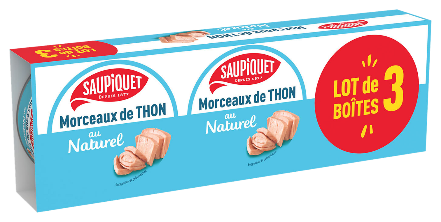  THON EN MORCEAUX SAUPIQUET code EAN 3165950225693 