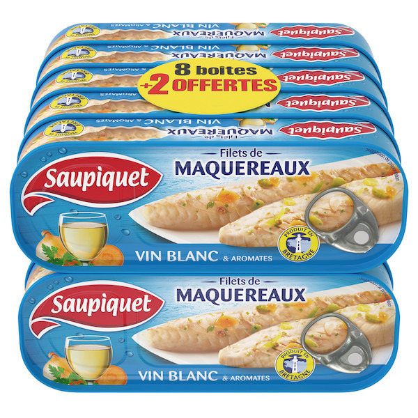 Filets de maquereaux au vin blanc