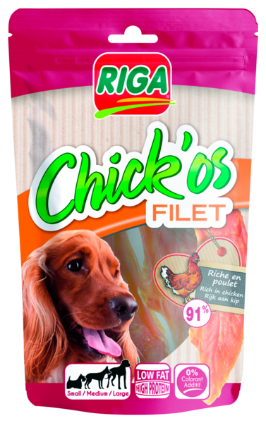  Chick'os Filet Riche En Poulet Pour Chien Riga code EAN 3166780060010 