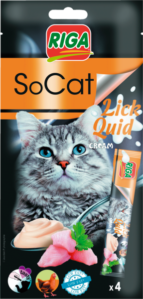 Snack Liquide Au Poulet Pour Chat Riga