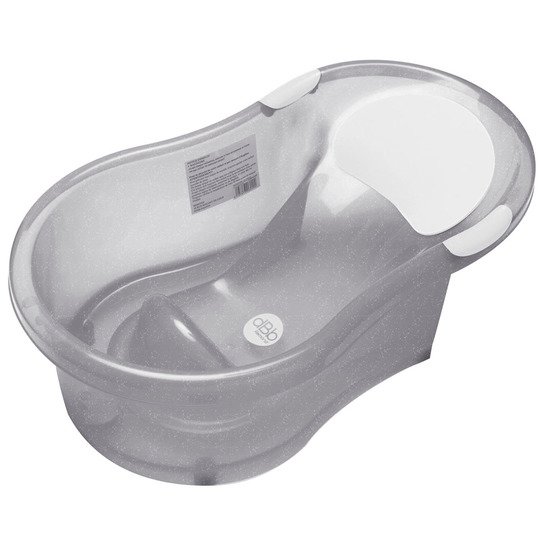 dBb Remond Baignoire + transat intégré Gris Pailleté Translucide 3167673062739 dBb Remond Baignoire + transat intégré Gris Pailleté Translucide 3167673062739