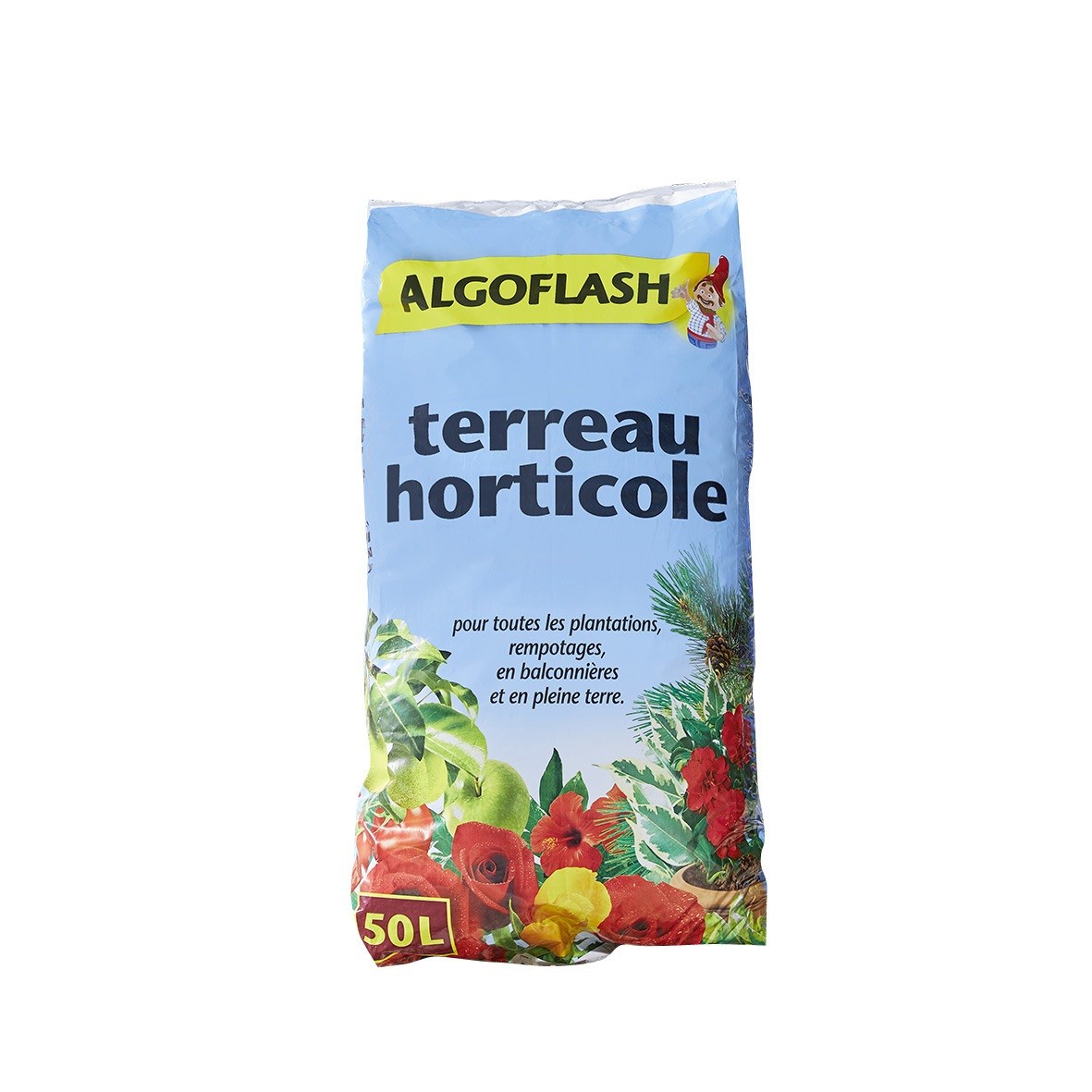 Terreau horticole 50L ALGOFLASH