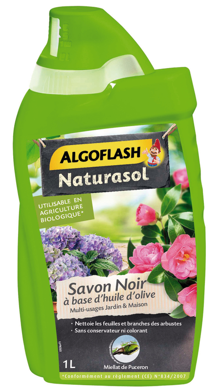 SAVON NOIR CONCENTRÉ 1 L algoflash
