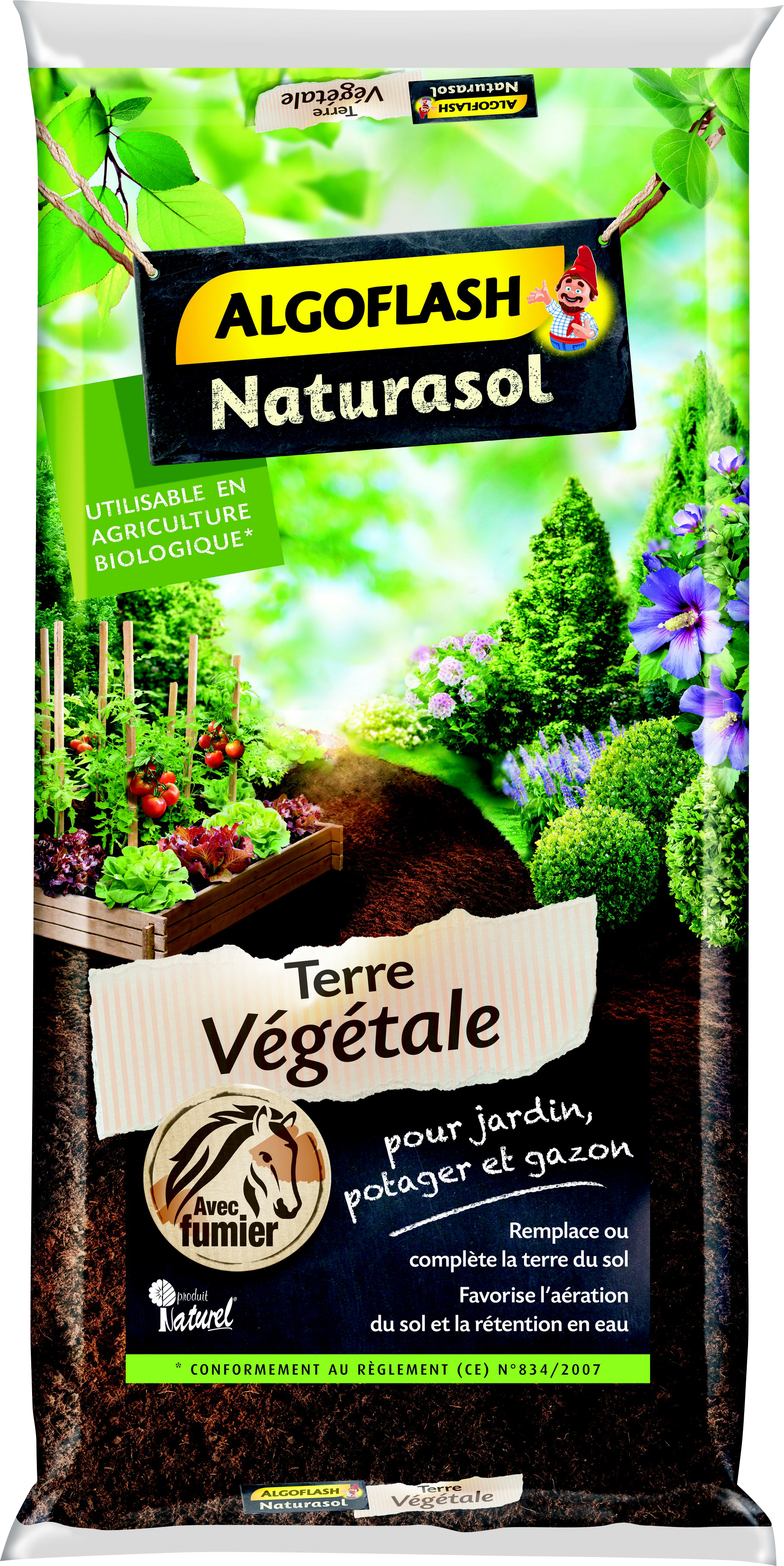 TERRE VÉGÉTALE ENRICHIE