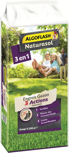 ENGRAIS GAZON 3 ACTIONS MICROGAZON PLUS