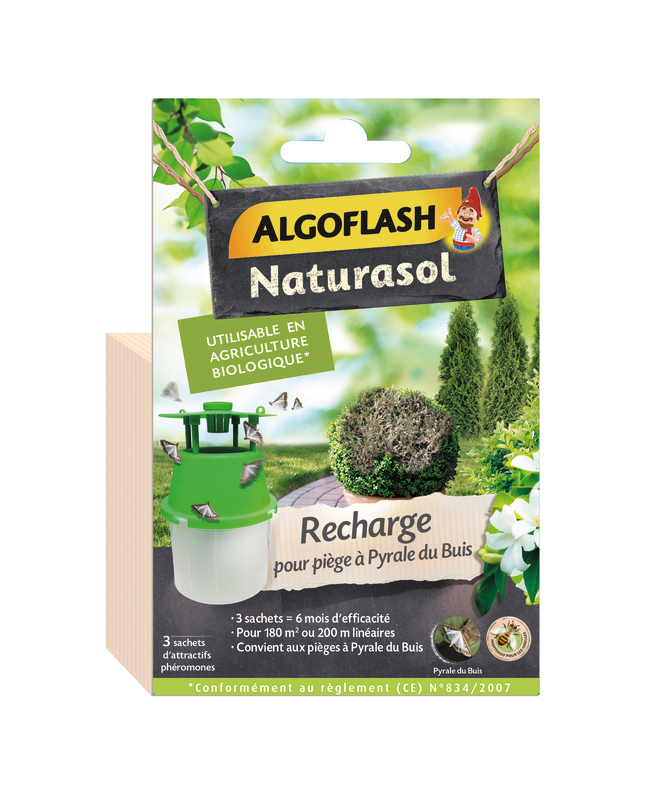 RECHARGE PIEGE PYRALE DU BUIS ALGOFLASH