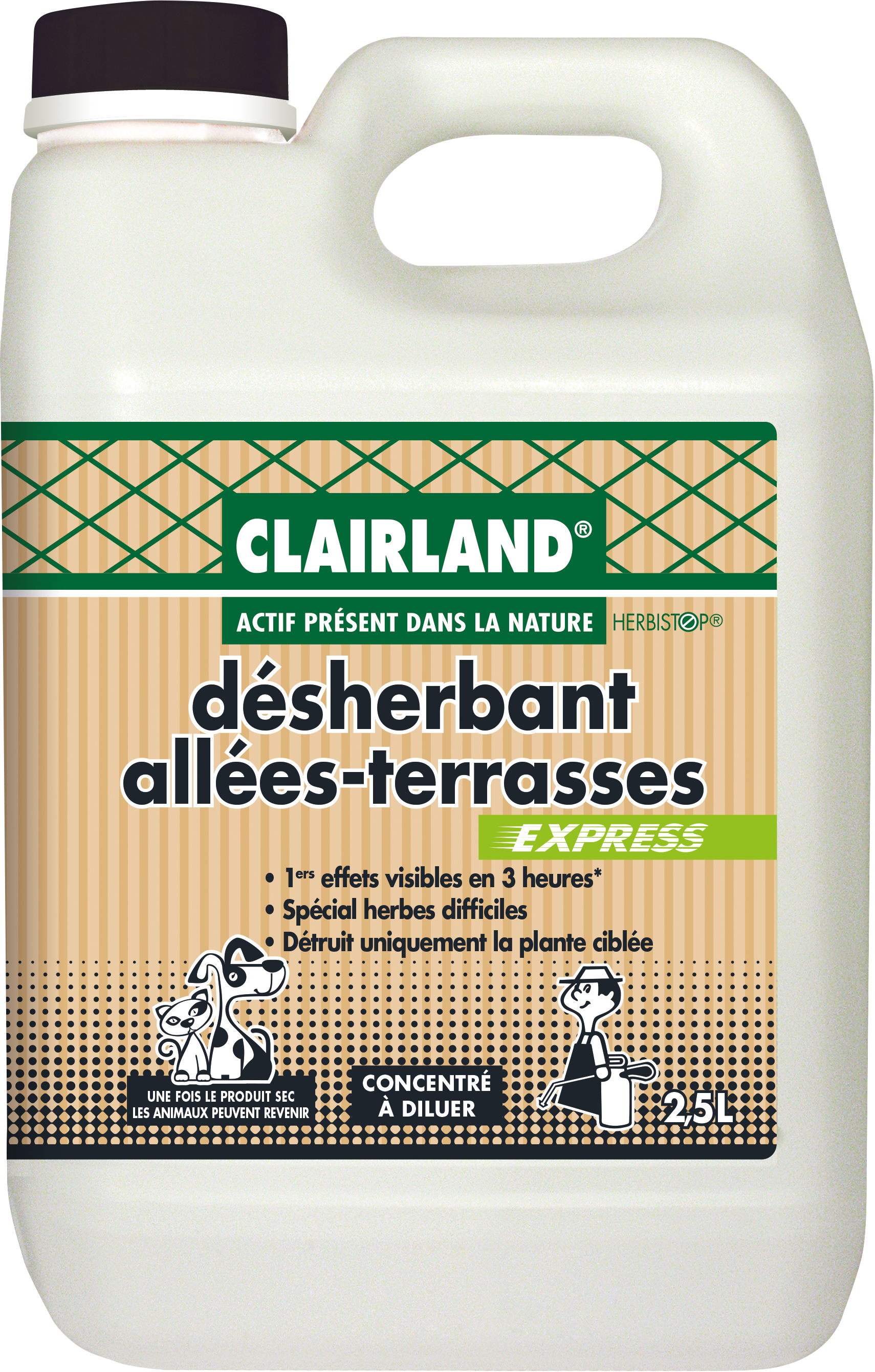 DÉSHERBANT ALLÉES TERRASSES
EXPRESS