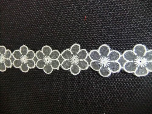 artys RUBAN GALON VOILE DENTELLE FINE FLEUR 20MM ÉCRUE 3 METRE code EAN 3167860404120 