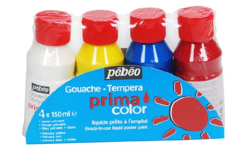 055590 primacolor pack de 4 flacons de 150 ml