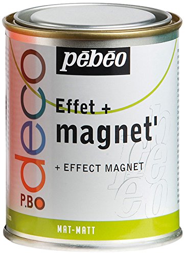 093506 déco acrylique 1 boîte métal effet magne...