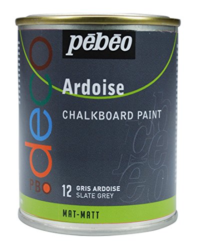 Pébéo 093512 déco acrylique ardoise 1 boîte métal gris ardoise 250 ml code EAN 3167860935129 