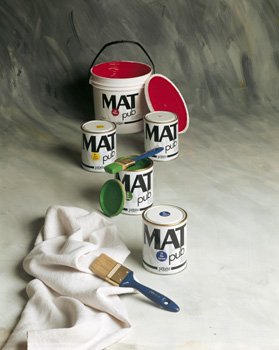 Peinture 1 pot de 1 kg carmin