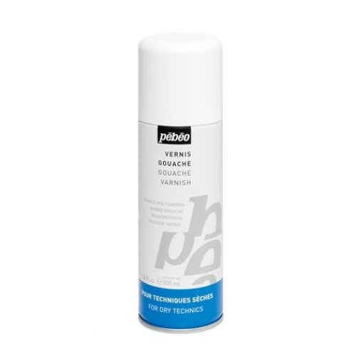 - vernis gouache aérosol 200ml